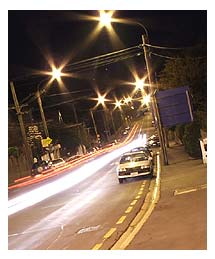 Side image - Street light. 