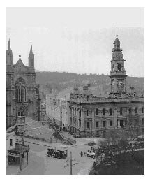 Municipal Chambers and St Paul.