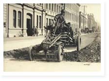 Image of an earth moving machinery.