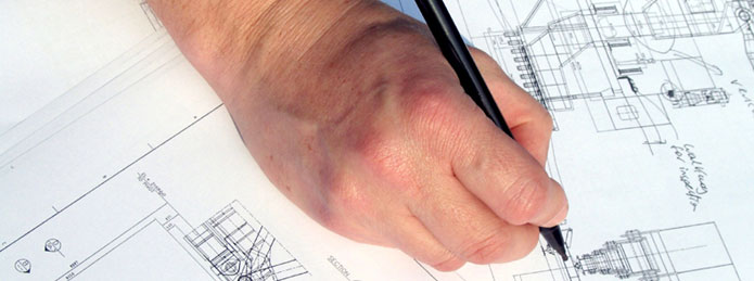 Banner image - Building plan. 