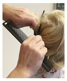 Side image - Hairdressing. 