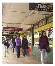 Side image - Commercial food premises. 