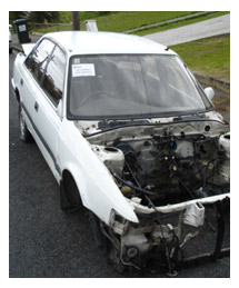 Abondoned vehicle