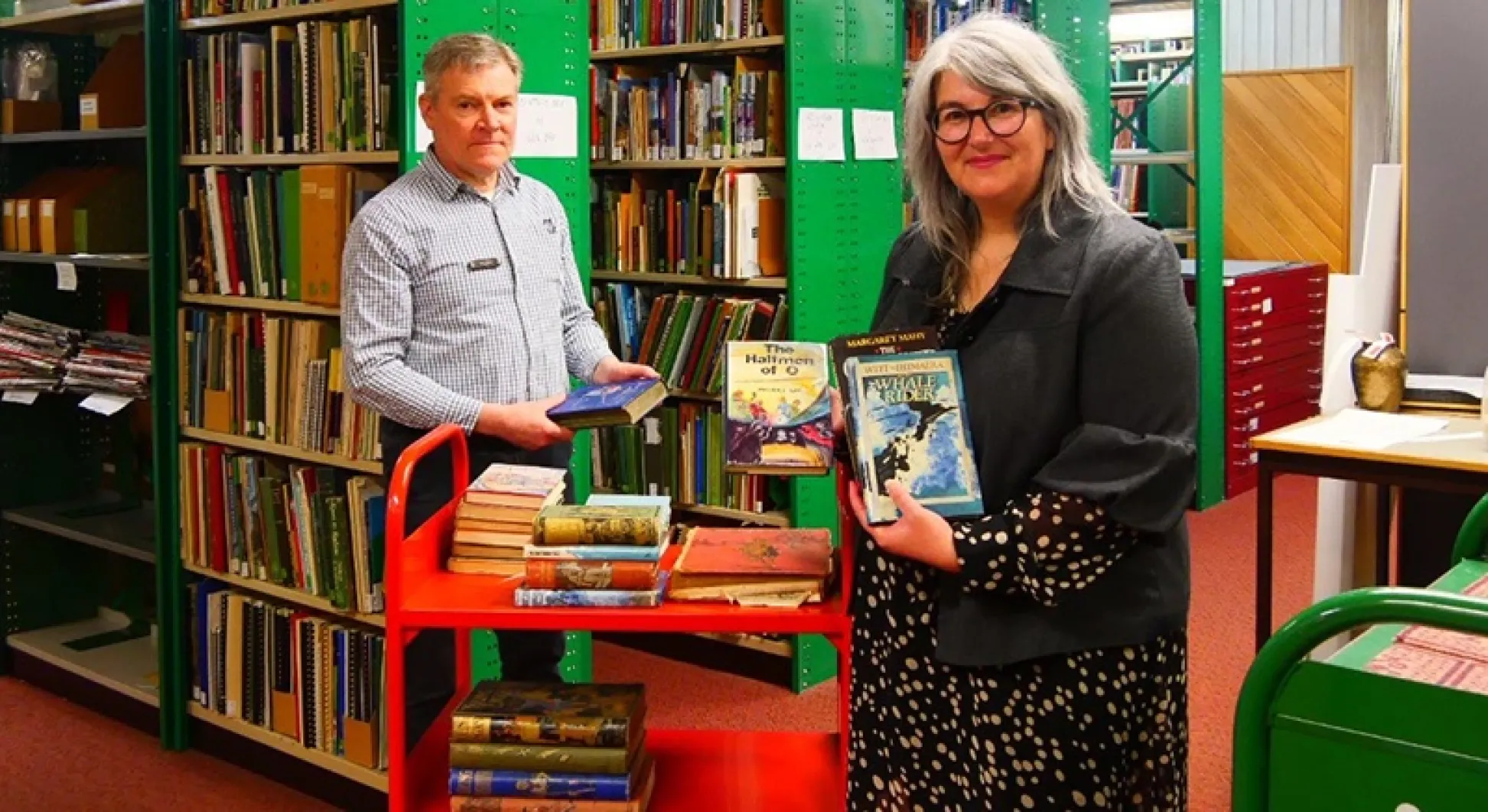 Library donation