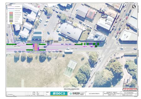 Option 2 Bank St crossing point