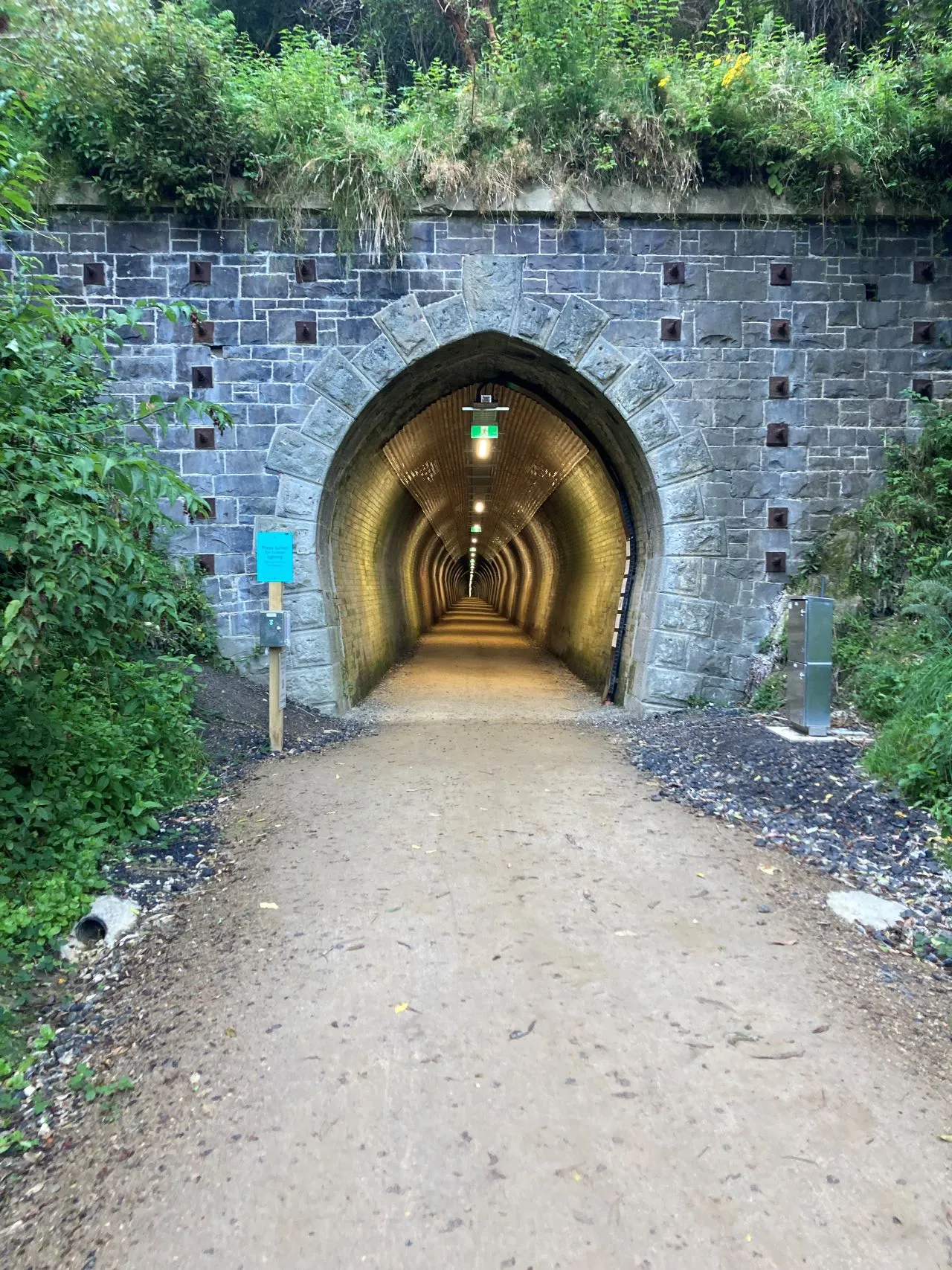 Photo of the Chain Hills Tunnel