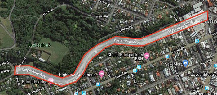 Serpentine Avenue and Maclaggan Street