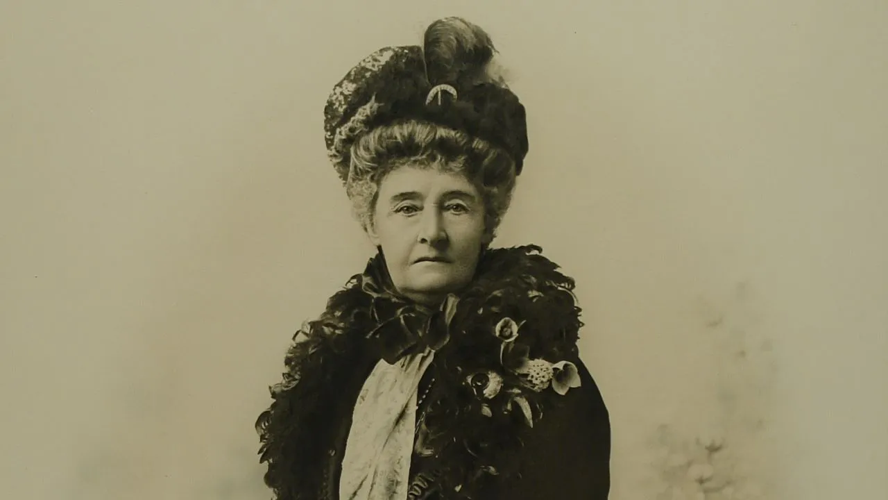 Photograph, Mrs W H Reynolds (Nee Pinkerton), Dunedin, “Amhurst” 1855, undated, photographer unknown, collection of Toitū Otago Settlers Museum 1932/14/1, cropped