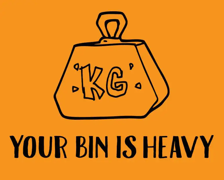 Your bin is too heavy