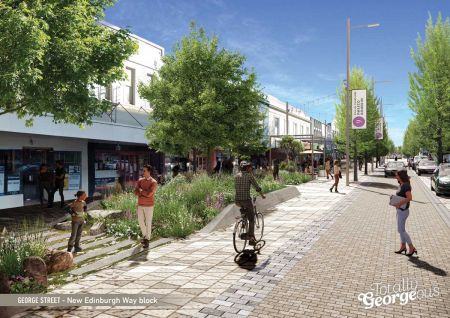 Renders with overlay Edinburgh