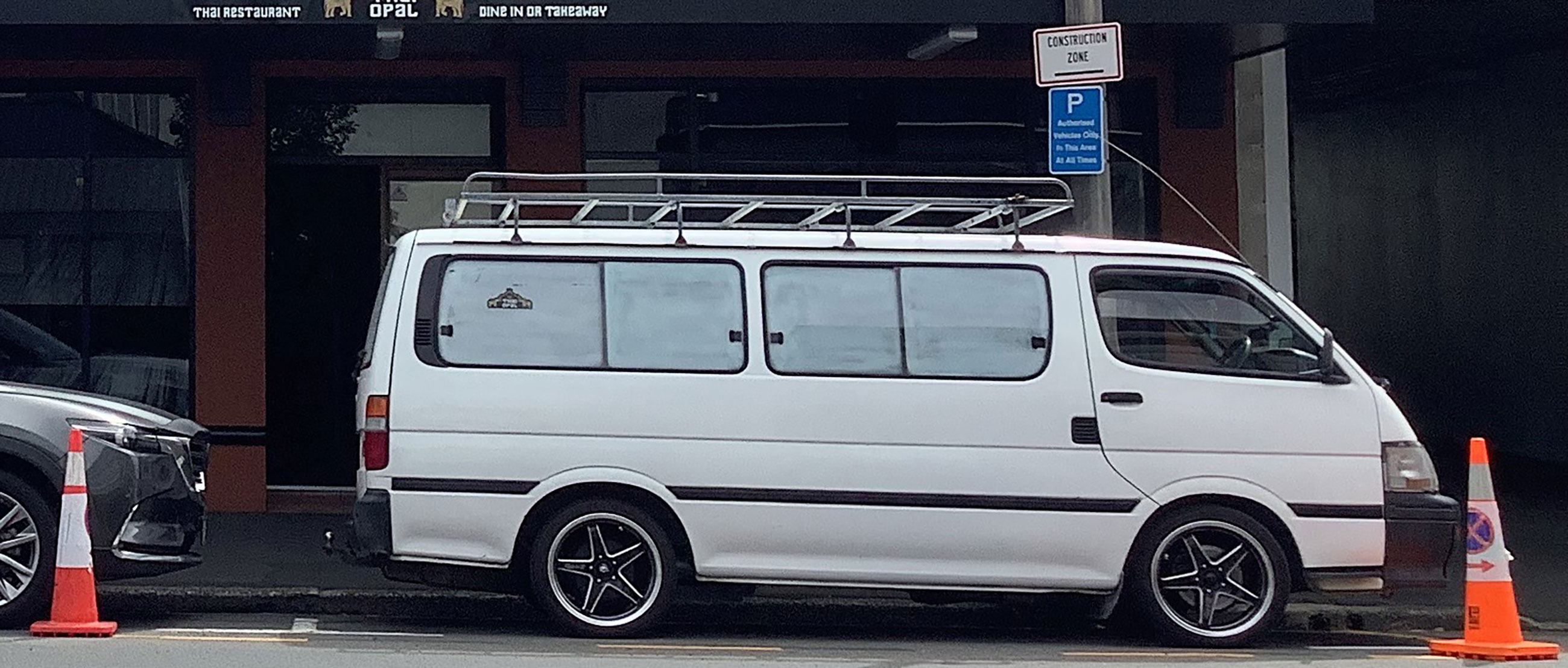 Construction zones - parking