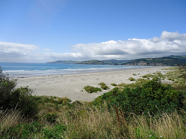 Warrington Beach on sunny day.