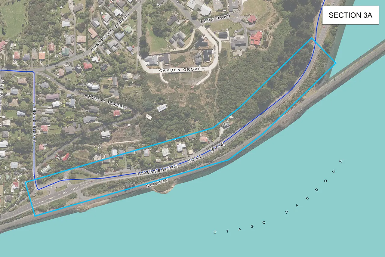 Section 3a – Jessie Street to Burkes Drive Section 3a – Jessie Street to Burkes Drive