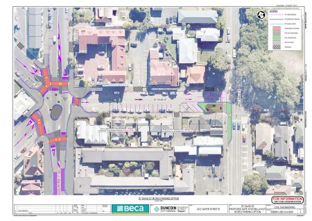 St David St - Option 1