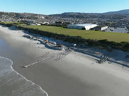 Moana Rua Geobag works in progress May 2024 Moana Rua Geobag works in progress May 2024