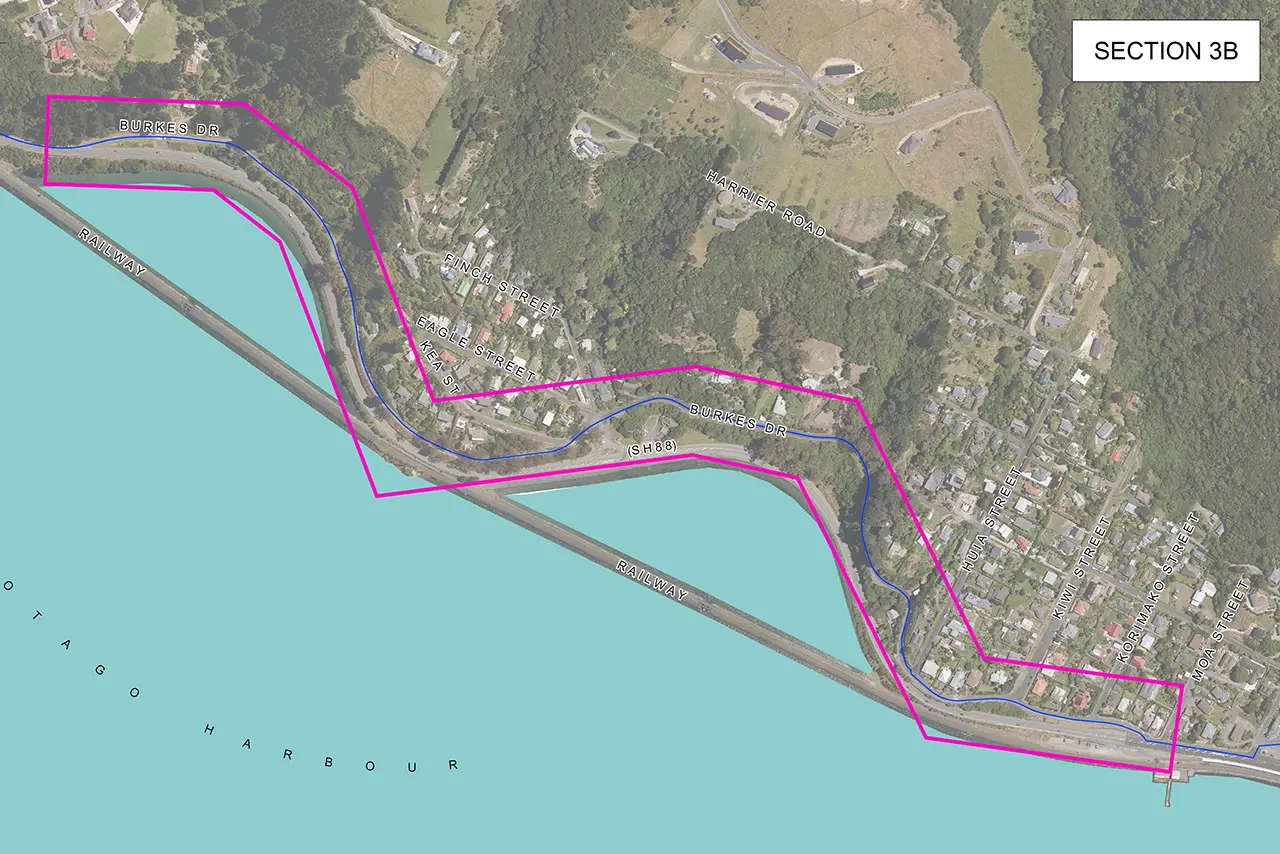 Section 3b – Burkes Drive to Moa Street Section 3b – Burkes Drive to Moa Street