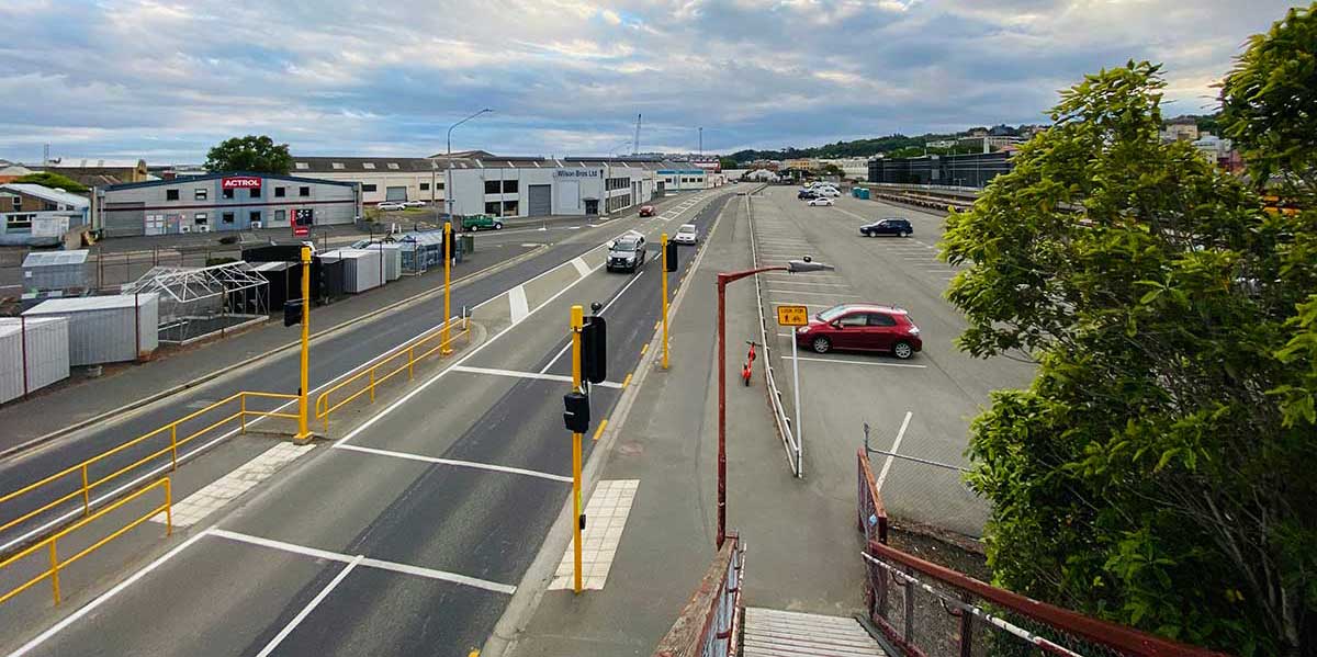 Thomas Burns Street and carpark