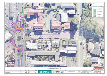 St David St - Option 2