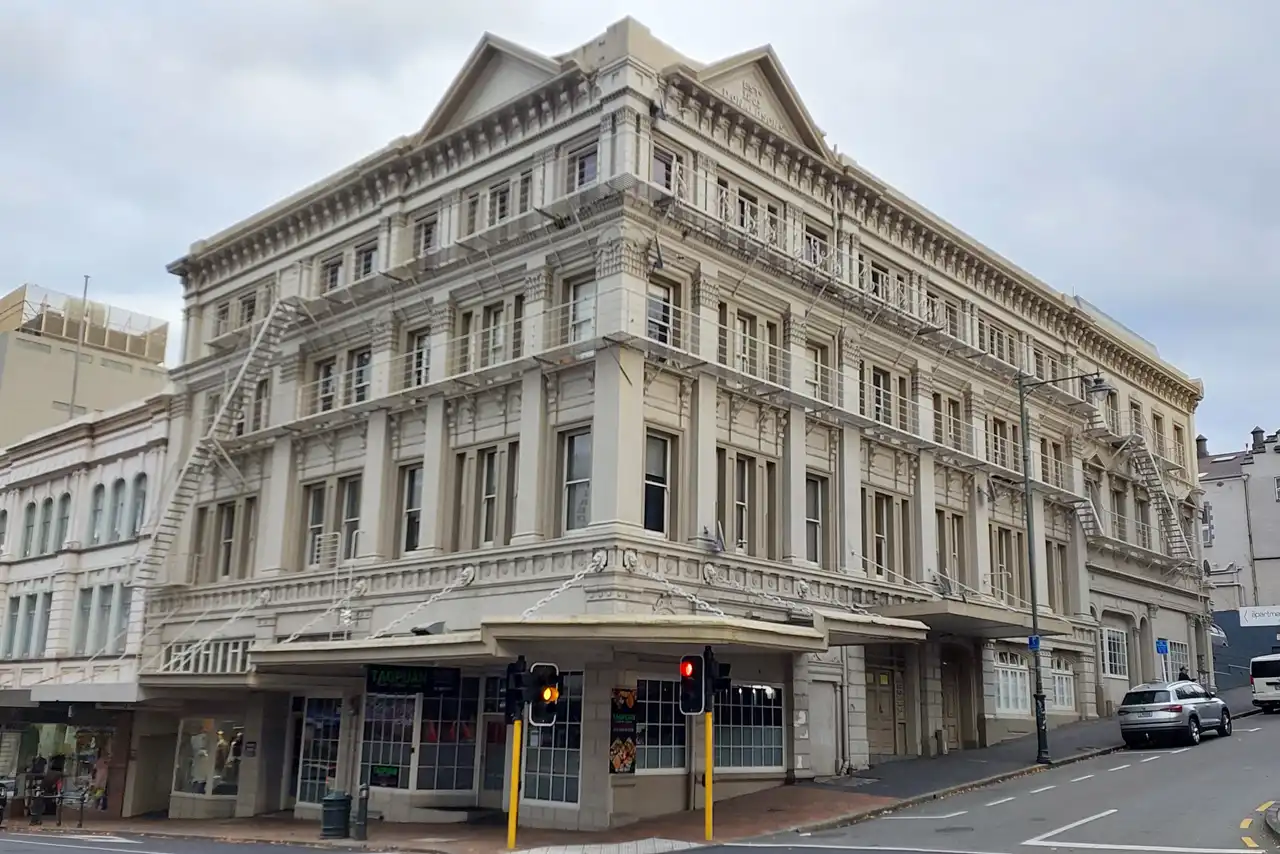 Former Excelsior Hotel Central Dunedin