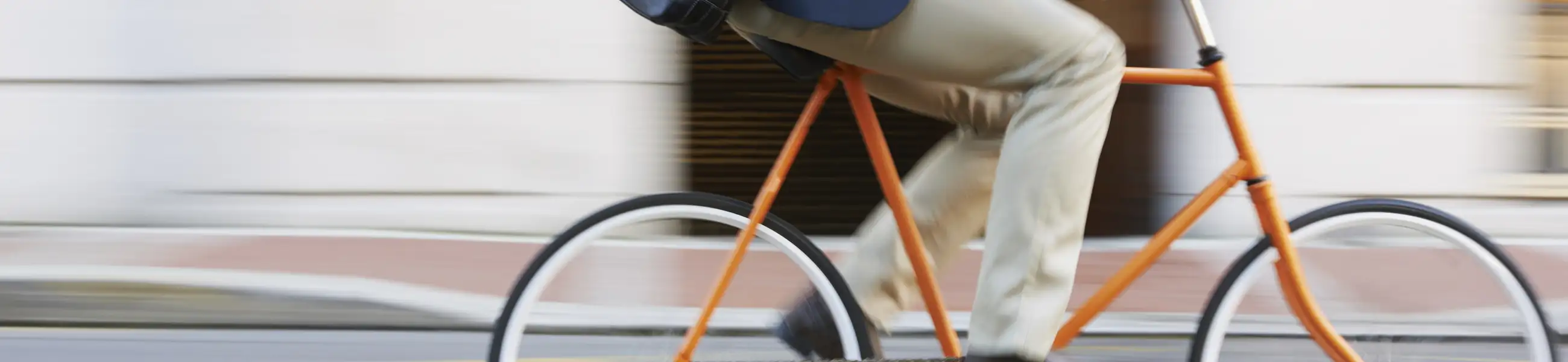Cycling man