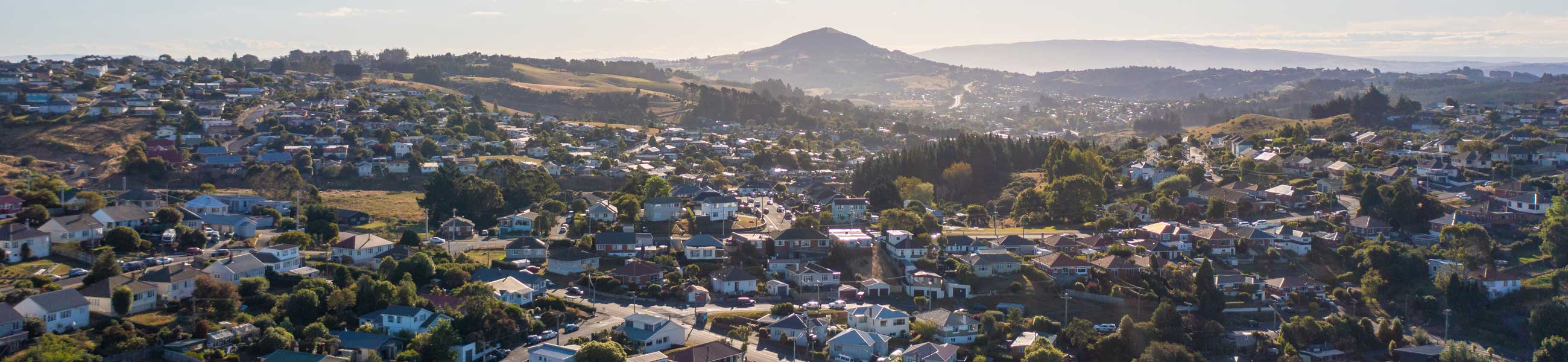 Aerial shot of Corstorphine and Concord