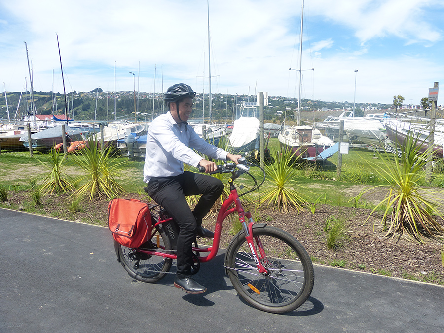 Electric bike.