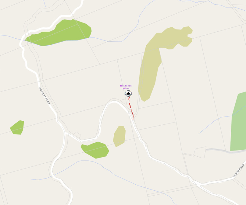 Lime Kilns Map