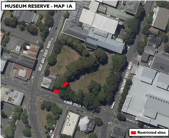 Mobile trading Schedule B Museum Reserve Map1A