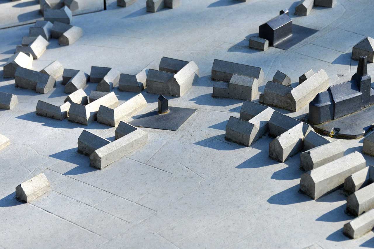 Model house blocks
