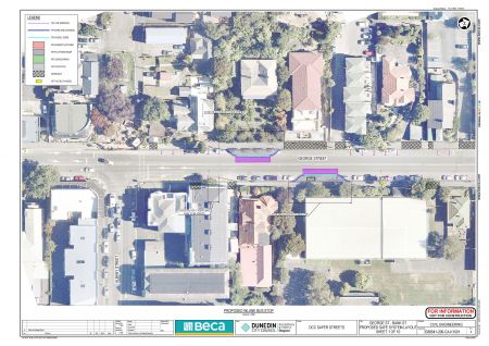 Option 1 Proposed inlane bus stop