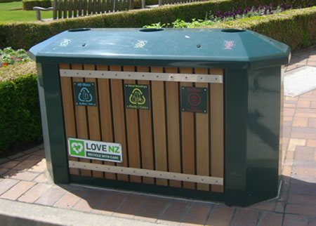 LoveNZ Recycling station