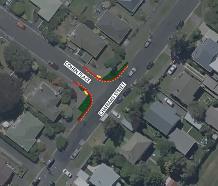 Second map of Balmacewen school changes