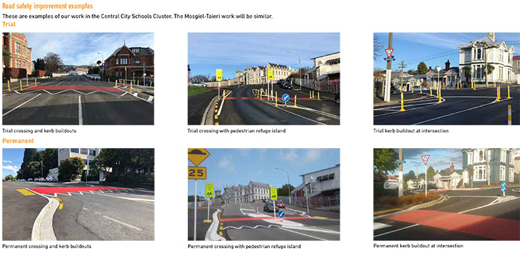 Safer streets examples