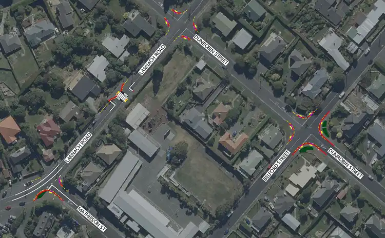 Map of Grant Braes Waverley school changes